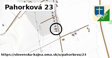 Pahorková 23, Slovenská Kajňa