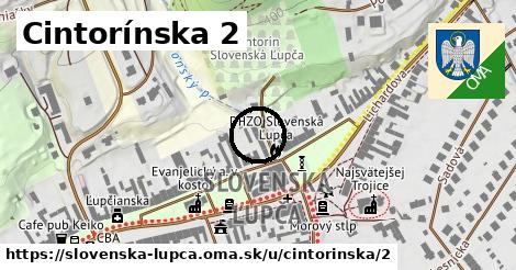 Cintorínska 2, Slovenská Ľupča