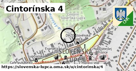 Cintorínska 4, Slovenská Ľupča