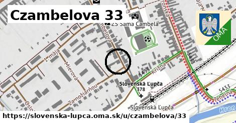 Czambelova 33, Slovenská Ľupča