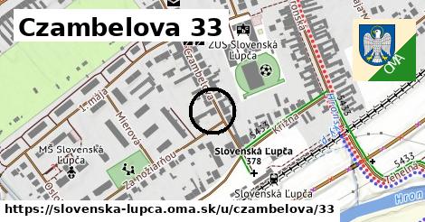 Czambelova 33, Slovenská Ľupča