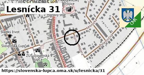 Lesnícka 31, Slovenská Ľupča