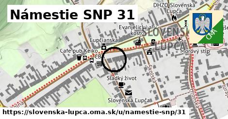 Námestie SNP 31, Slovenská Ľupča