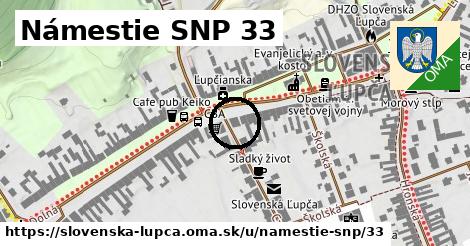 Námestie SNP 33, Slovenská Ľupča