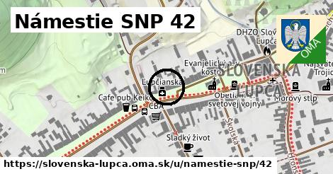 Námestie SNP 42, Slovenská Ľupča
