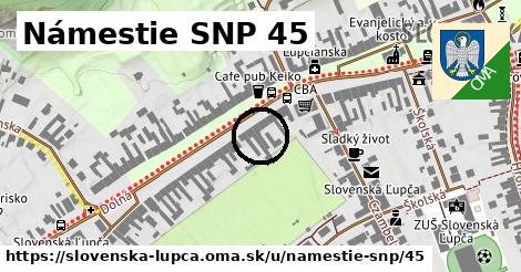 Námestie SNP 45, Slovenská Ľupča