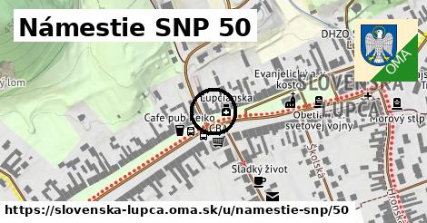 Námestie SNP 50, Slovenská Ľupča