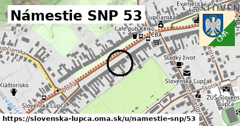 Námestie SNP 53, Slovenská Ľupča