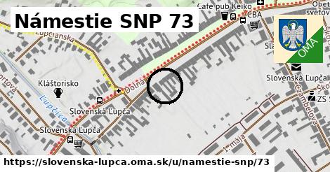 Námestie SNP 73, Slovenská Ľupča