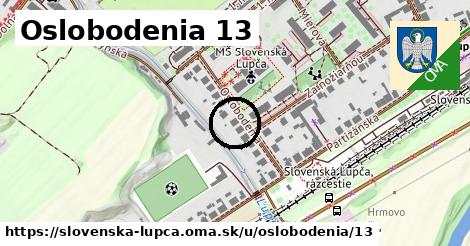 Oslobodenia 13, Slovenská Ľupča