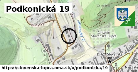 Podkonická 19, Slovenská Ľupča