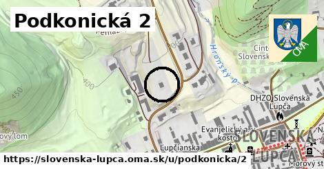 Podkonická 2, Slovenská Ľupča