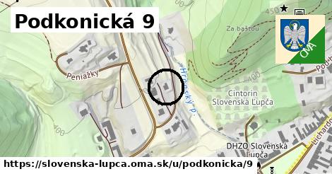 Podkonická 9, Slovenská Ľupča