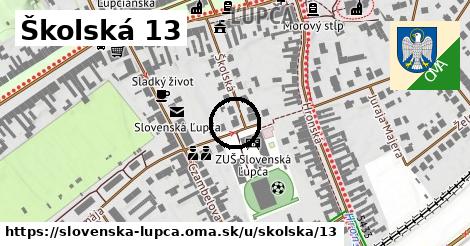 Školská 13, Slovenská Ľupča