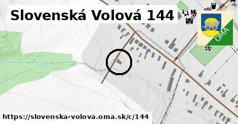 Slovenská Volová <span class="supisne">144</span>