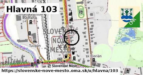 Hlavná 103, Slovenské Nové Mesto