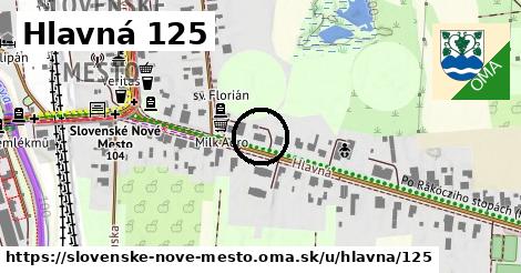 Hlavná 125, Slovenské Nové Mesto