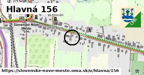 Hlavná 156, Slovenské Nové Mesto