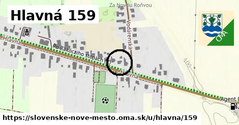 Hlavná 159, Slovenské Nové Mesto