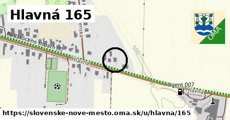 Hlavná 165, Slovenské Nové Mesto