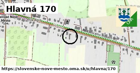 Hlavná 170, Slovenské Nové Mesto