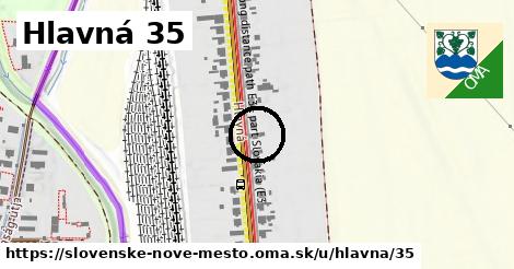 Hlavná 35, Slovenské Nové Mesto