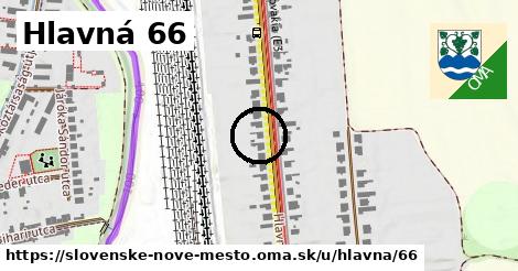 Hlavná 66, Slovenské Nové Mesto