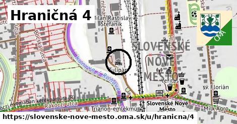 Hraničná 4, Slovenské Nové Mesto