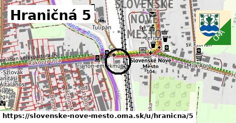 Hraničná 5, Slovenské Nové Mesto