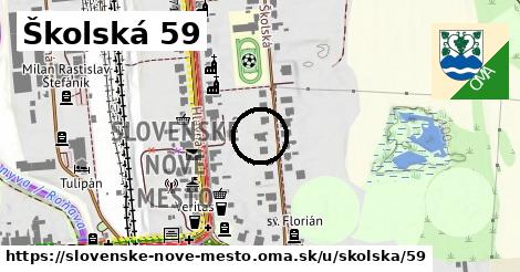 Školská 59, Slovenské Nové Mesto