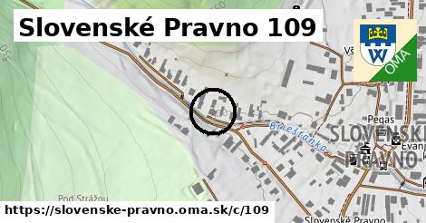 Slovenské Pravno <span class="supisne">109</span>