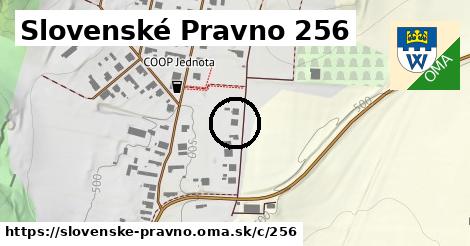 Slovenské Pravno <span class="supisne">256</span>