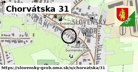 Chorvátska 31, Slovenský Grob