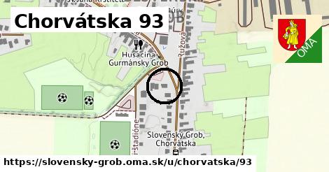 Chorvátska 93, Slovenský Grob