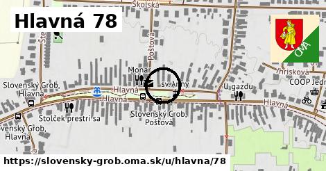 Hlavná 78, Slovenský Grob