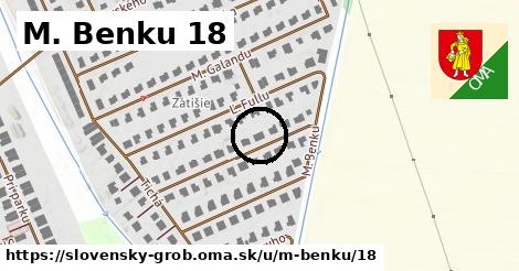 M. Benku 18, Slovenský Grob