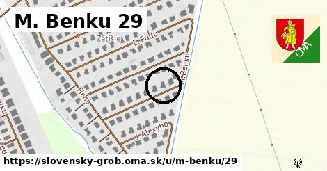 M. Benku 29, Slovenský Grob