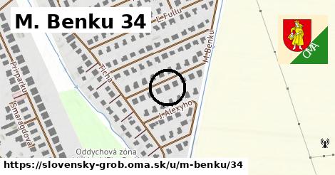 M. Benku 34, Slovenský Grob