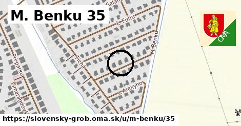 M. Benku 35, Slovenský Grob