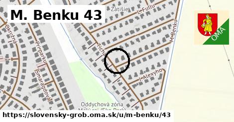 M. Benku 43, Slovenský Grob