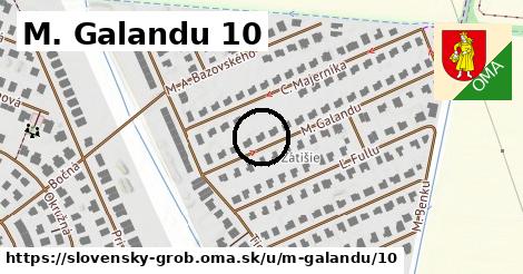 M. Galandu 10, Slovenský Grob