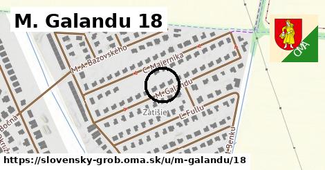 M. Galandu 18, Slovenský Grob