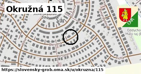 Okružná 115, Slovenský Grob