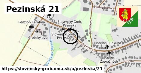 Pezinská 21, Slovenský Grob