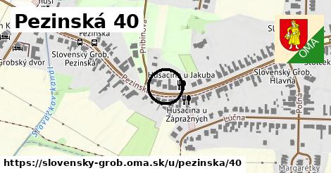 Pezinská 40, Slovenský Grob