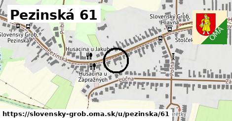 Pezinská 61, Slovenský Grob