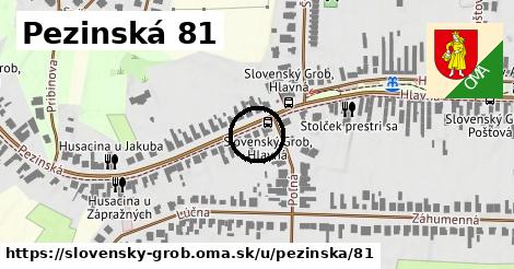 Pezinská 81, Slovenský Grob