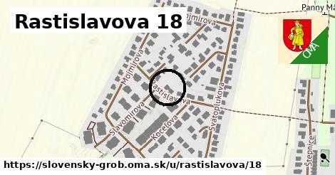 Rastislavova 18, Slovenský Grob