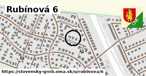 Rubínová 6, Slovenský Grob