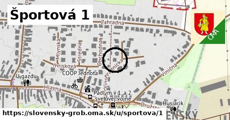 Športová 1, Slovenský Grob